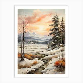 Winter Landscape 31 Art Print