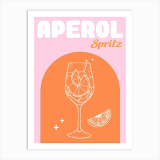 Aperol Art Print
