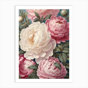 Peonies Art Print