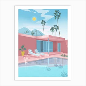 PALM SPRINGS Art Print