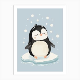 Cute Penguin Art Print