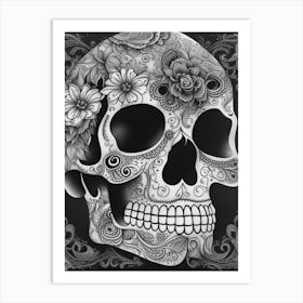 Sugar Skull 2 Art Print