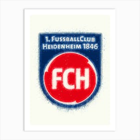 Fc Heidenheim 1846 1 Art Print