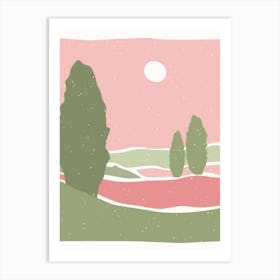 Tuscan Landscape Art Print