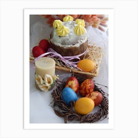 Easter Cake 2 Art Print