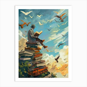 Book Art 2 Art Print