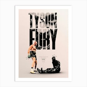 Tyson Fury Art Print