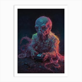 Octopus 34 Art Print