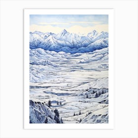 Denali National Park And Preserve United States Of America 4 Art Print