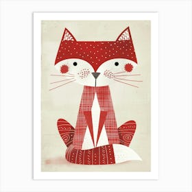 Red Fox 10 Art Print