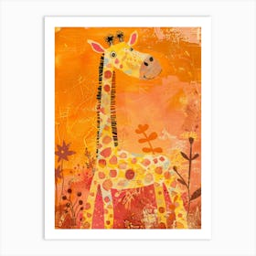 Giraffe 192 Art Print