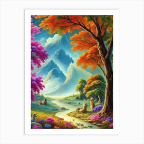 Of A Forest Art Print