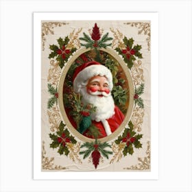 Santa Claus 13 Art Print