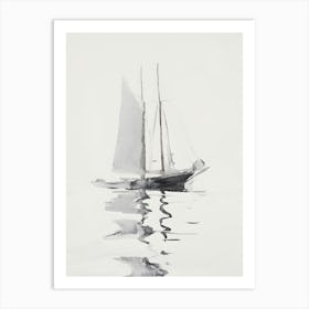 Sailboat 2 Art Print