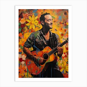 Dave Matthews (2) Art Print