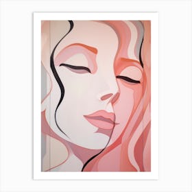 Face Of A Woman 1 Art Print