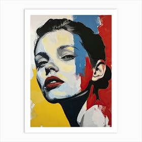 French Girl, Pop Art Art Print