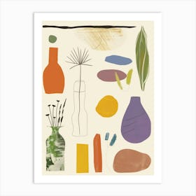 Abstract Objects Collection 12 Art Print