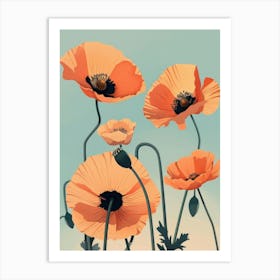 Poppies 36 Art Print