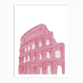 Rome Colossion Art Print