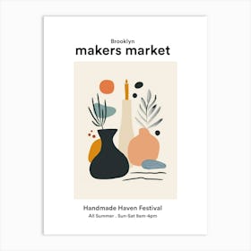 Brooklyn Handmade Haven Festival 2 Art Print