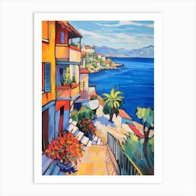 Antalya Turkey 1 Fauvist Painting Art Print