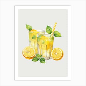 Lemonade Art Print