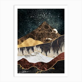 Mountain Canvas Print Art Print