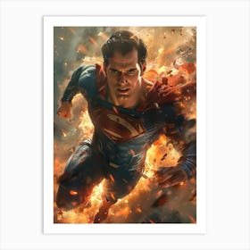 Superman 01 Art Print