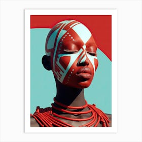 Stellar Strut: Afrofuturism in Living Color Art Print