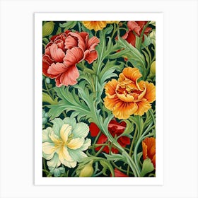 Floral Pattern 33 Art Print