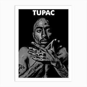 Tupac 10 Art Print