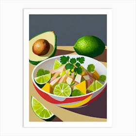 Mexican Salad Art Print