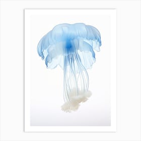 Lions Mane Jellyfish Watercolour 5 Art Print