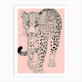 Leopard Canvas Print Art Print