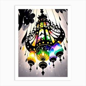 Islamic Lamp 1 Art Print