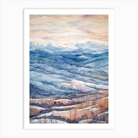 Great Smoky Mountains National Park United States 3 Art Print