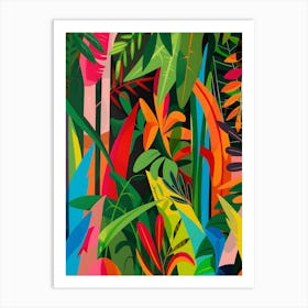 Tropical Jungle 24 Art Print