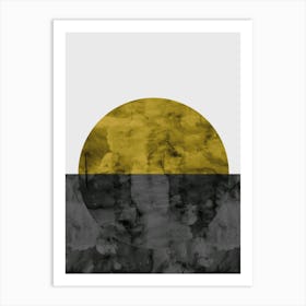 Landscape texture collage 2 Art Print