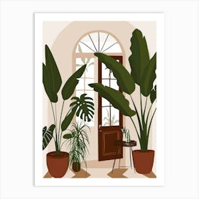 Houseplants 5 Art Print