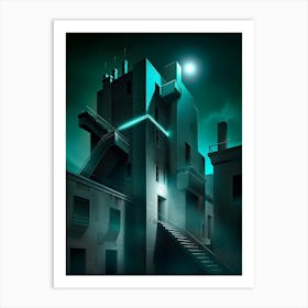 Dark City Art Print