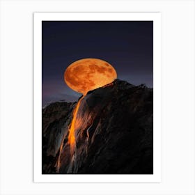 Full Moon Over Yosemite Art Print