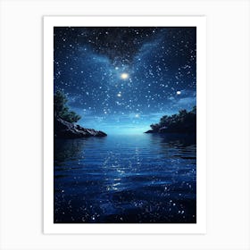 Starry Night 77 Art Print