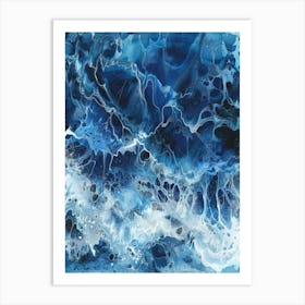 Blue Ocean 1 Art Print