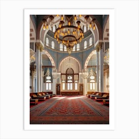 Sleymaniye Mosque Pixel Art 5 Art Print