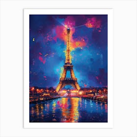 Eiffel Tower Paris Art Print