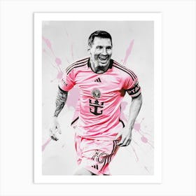 Lionel Messi 2 Art Print