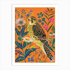 Spring Birds Falcon 3 Art Print