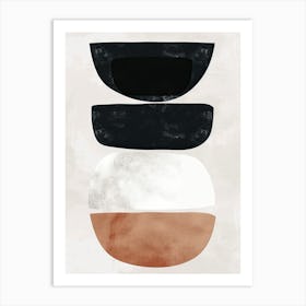 Gitega Stone Park Bauhaus Minimalist Art Print