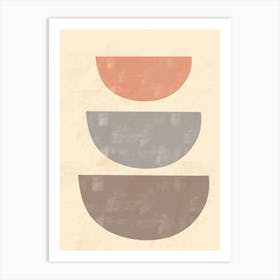 Three Bowls Art Print